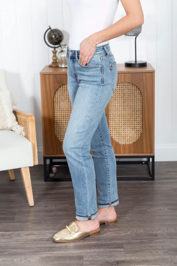 The Sammy Cuffed Judy Blue Jeans