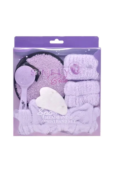 Spa Headband & Wristband Set