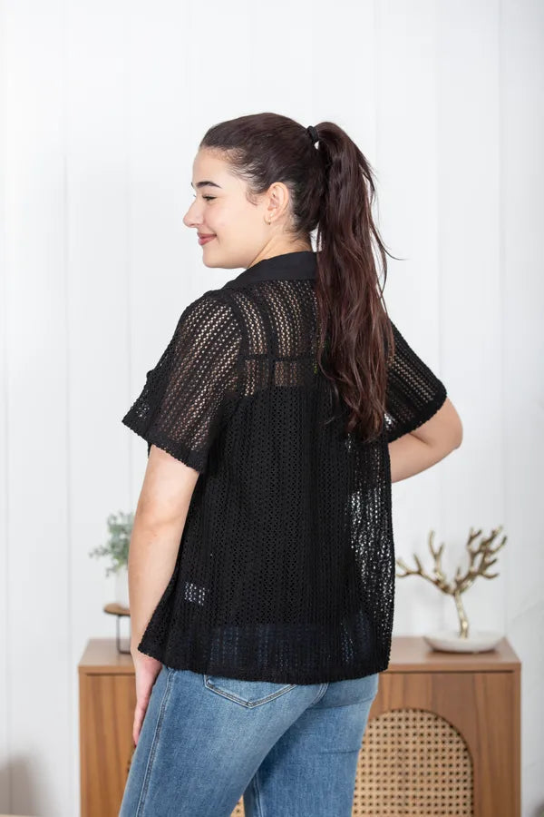 My Kind Of Girl Crochet Top