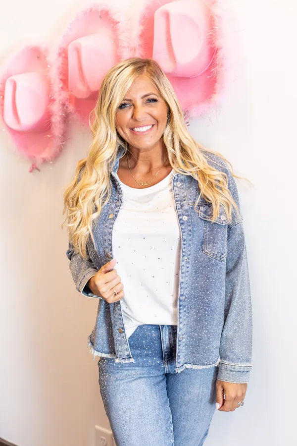 All I Think About Denim Jacket