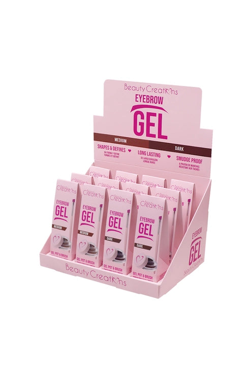 Eyebrow Gel Pot & Brush Set