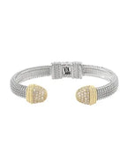 Two Tone Cuff Bracelet