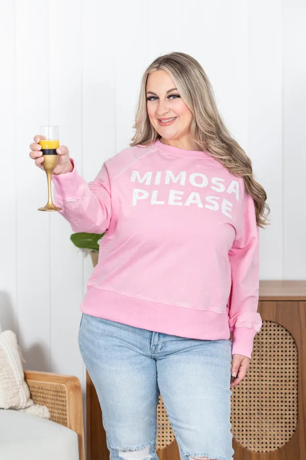 Mimosa Please Pullover