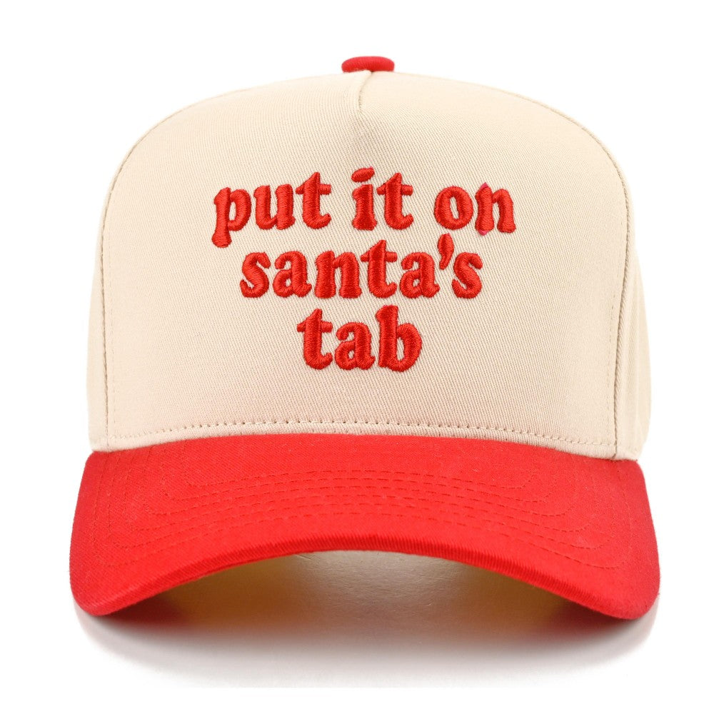Put It On Santas Tab Hat