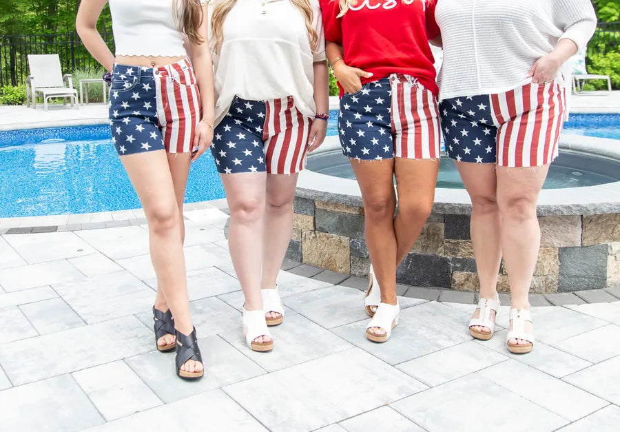 Salute Your Shorts Judy Blue Shorts