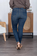 The Samantha Mid Rise Tummy Control Judy Blue Jeans