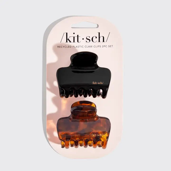 Medium Puffy Claw Clips 2pc Set