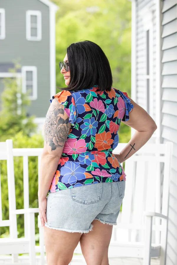 Flowers On My Mind Top