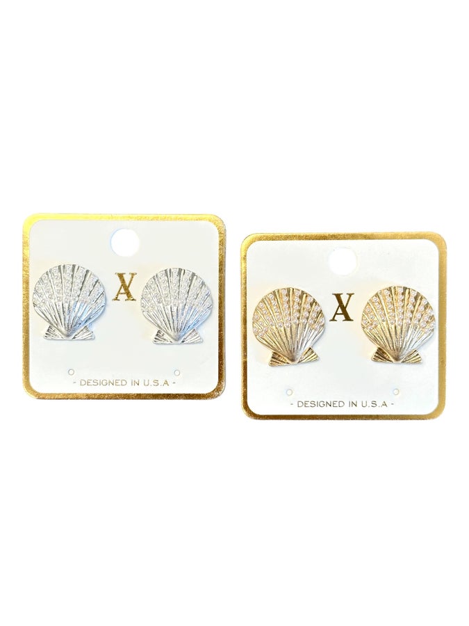 Shell Drop Earrings
