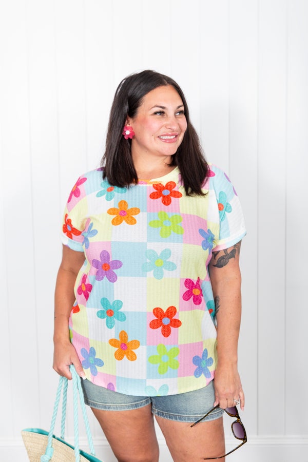 Sunkissed Daisies Top