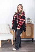 Living In Plaid Hoodie
