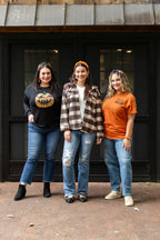 Jazzed Up Jack O Lantern Top