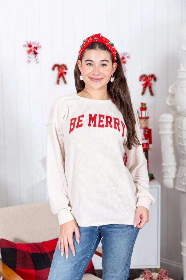Be Merry Pullover