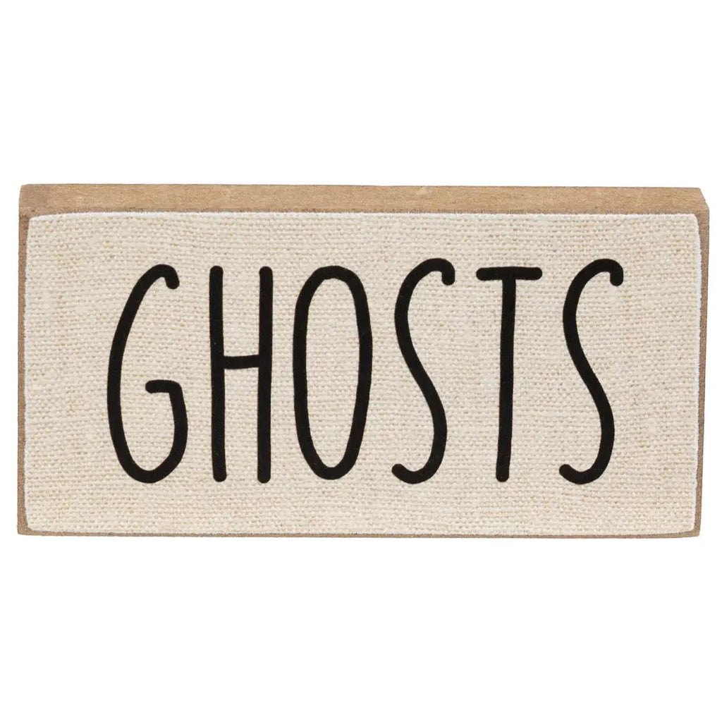 Halloween Words Mini Block