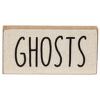 Halloween Words Mini Block
