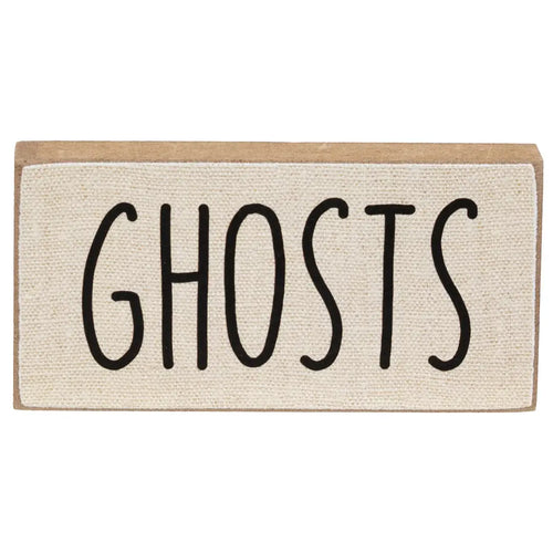 Halloween Words Mini Block