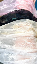 Lace Reverie Sheer Mesh Top