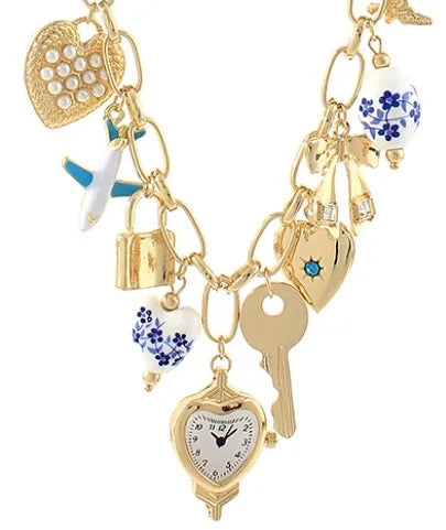 Travel Theme & Mutli Charm Necklace