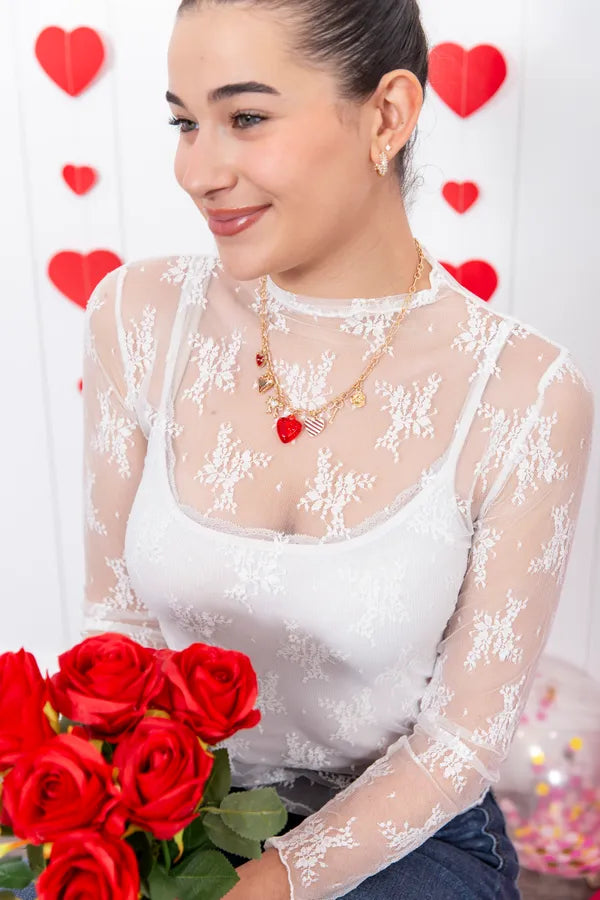 Heart Charm Necklace