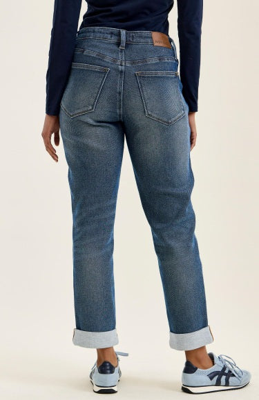 The Alanna Judy Blue Boyfriend Jeans