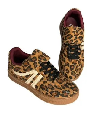 Walk With Sass Leopard Sneakers