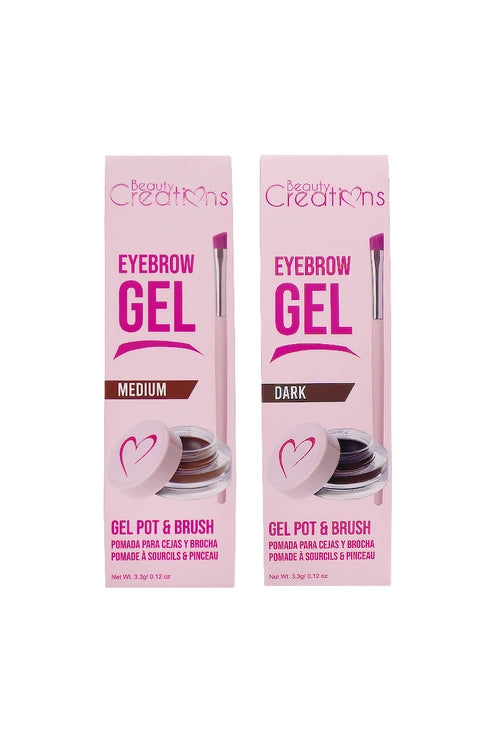 Eyebrow Gel Pot & Brush Set