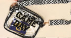 Game Day Transparent Crossbody Bag