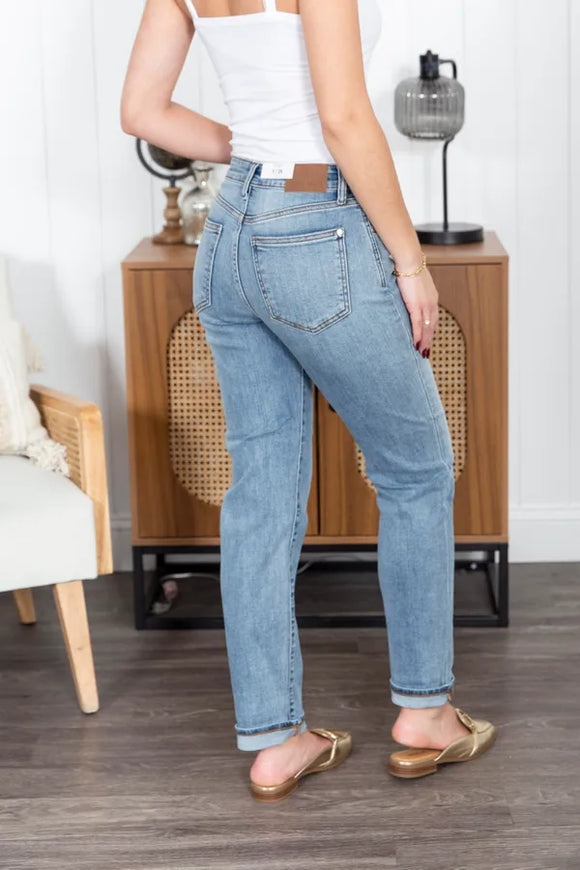 The Sammy Cuffed Judy Blue Jeans