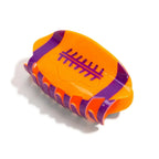 Football Claw Hair Clip