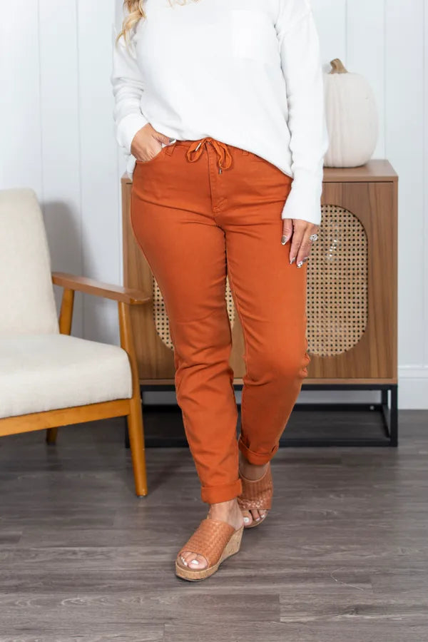 The Maci Cuffed Judy Blue Joggers
