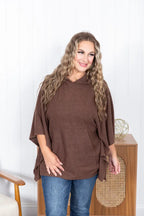 A Little Dramatic Hooded Top