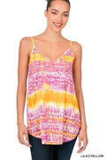 Burst Of Color Reversible Spaghetti Cami