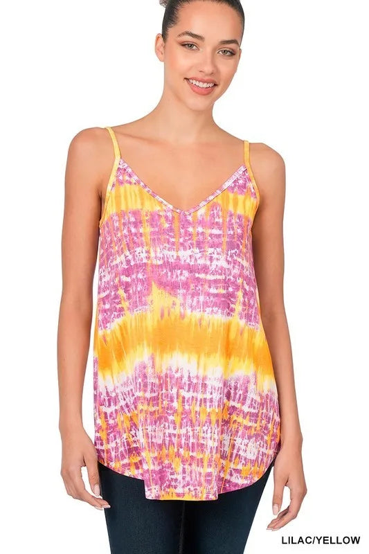 Burst Of Color Reversible Spaghetti Cami