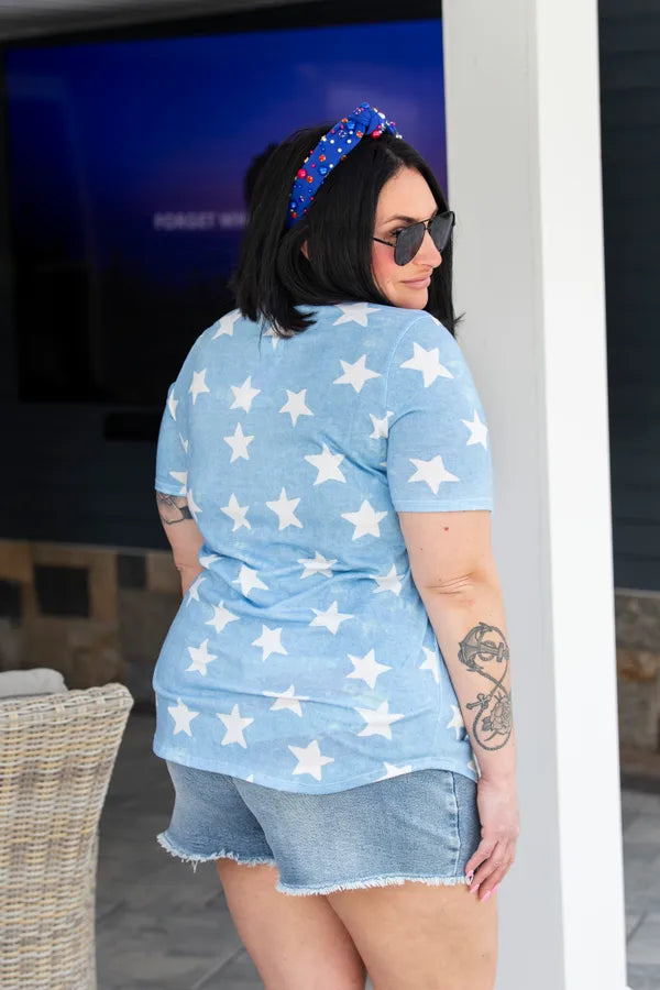 Constellation V Neck Tee