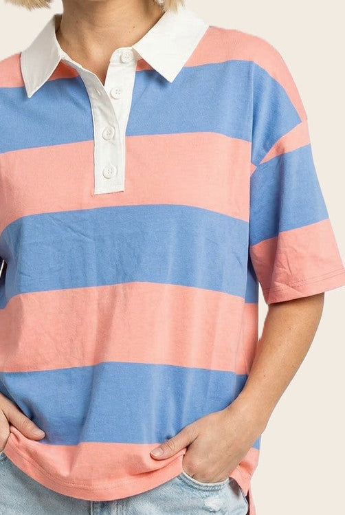 Go Getter Striped Top
