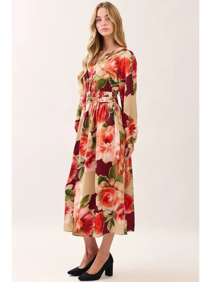 The Garden Party Midi Dress