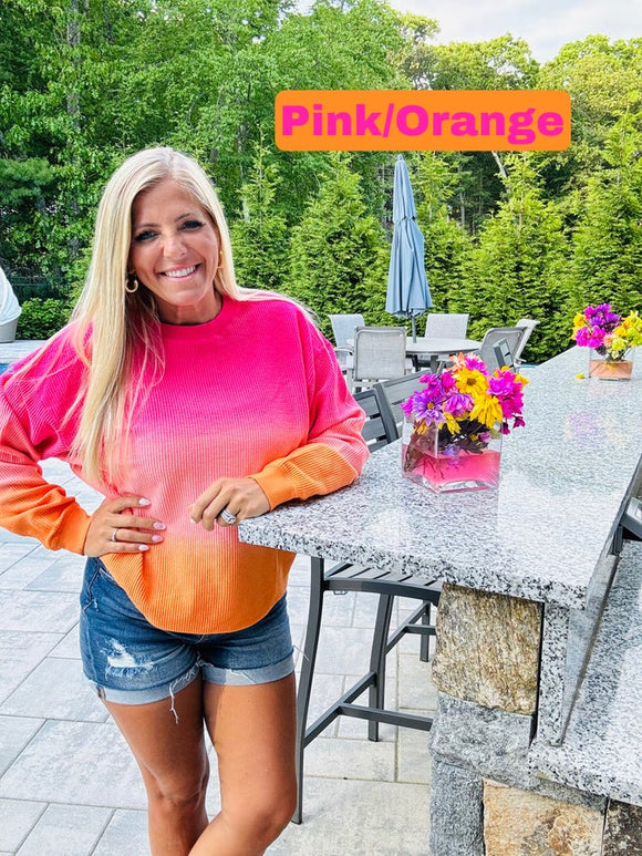 Ombre Cozy Summer Nights Sweatshirt