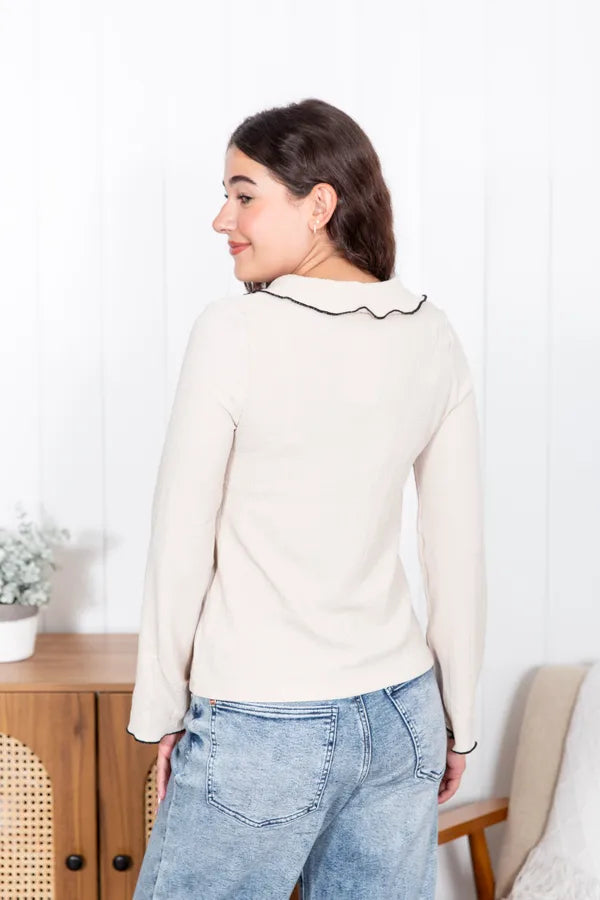 Endless Talks Long Sleeve Top