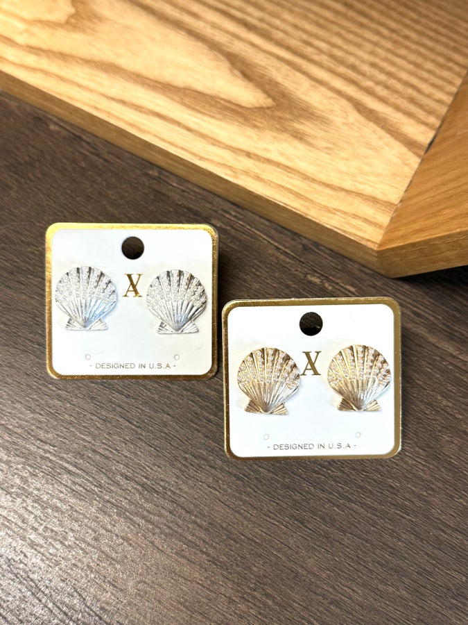 Shell Drop Earrings