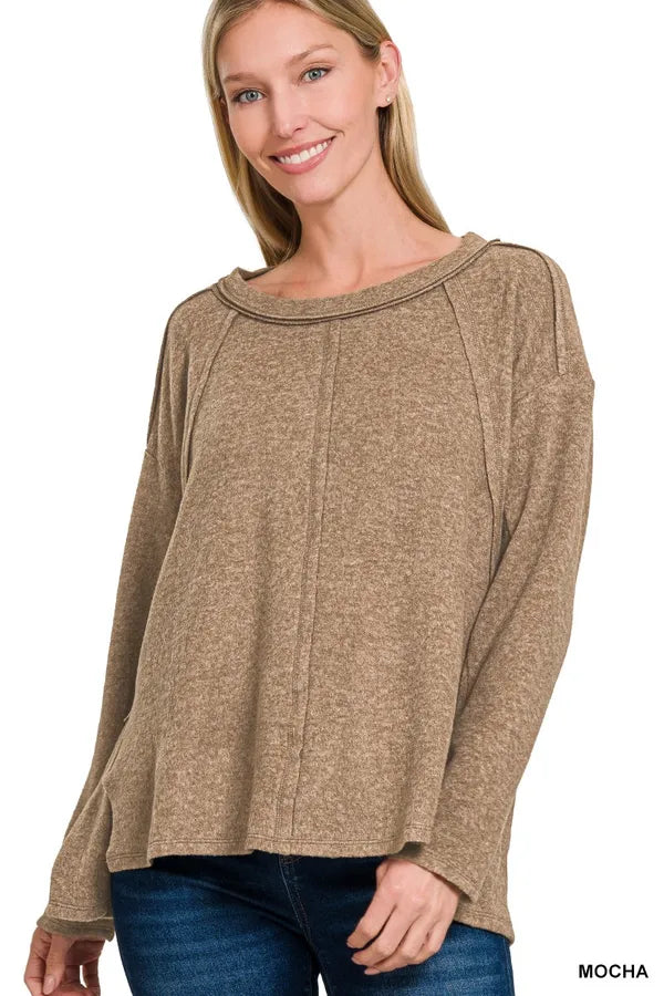 Living on the Edge Sweater