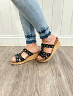 Mic Drop Wedge Sandal