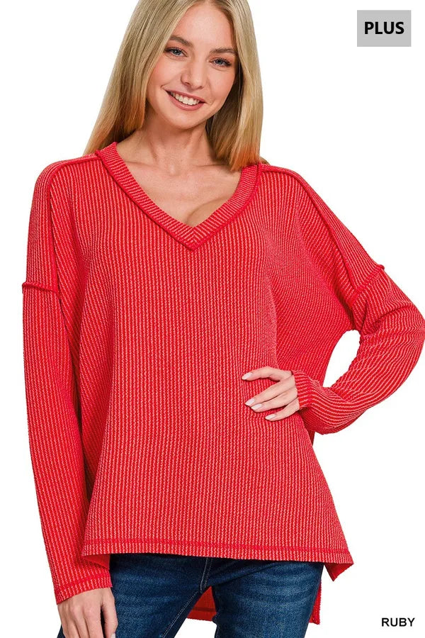 The Right One V-Neck Top