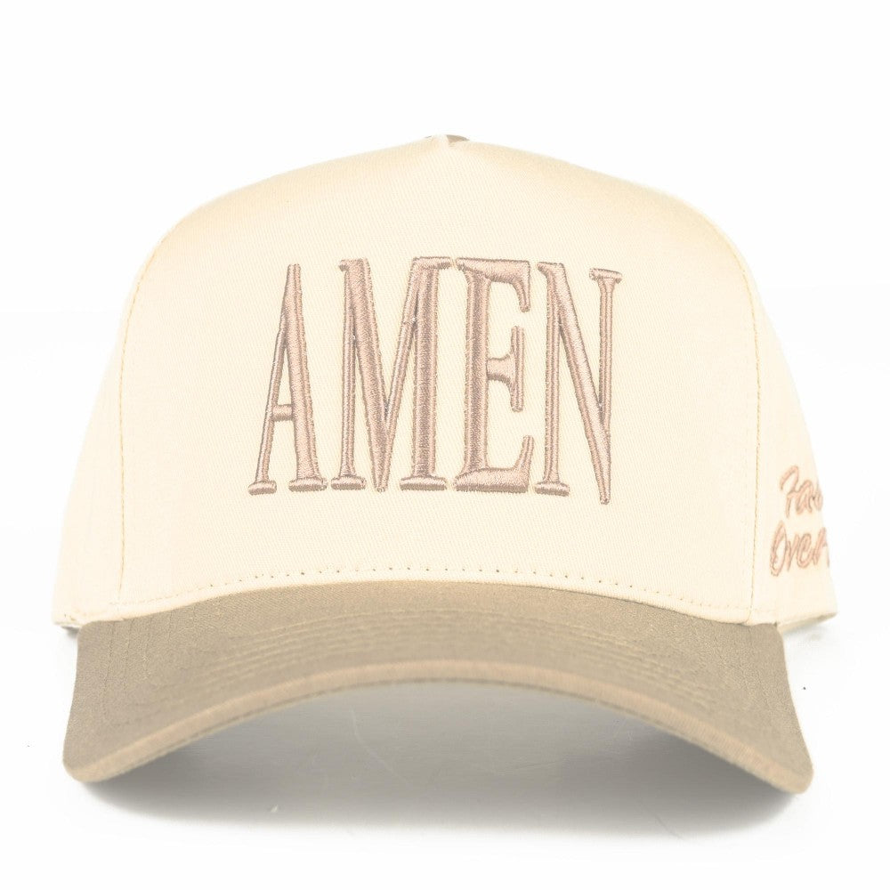 CC AMEN Canvas Embroidered Baseball Cap