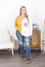 Glow Up Color Block Top
