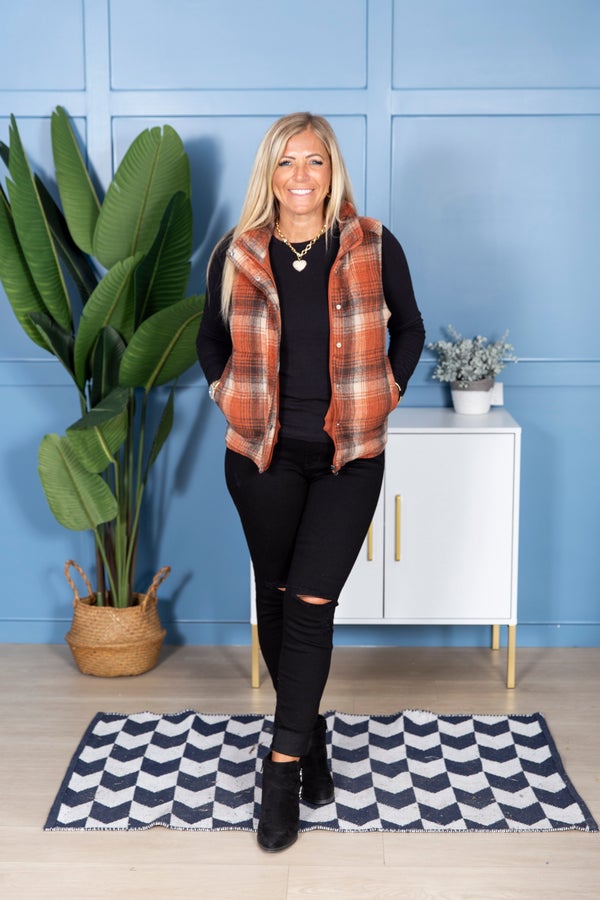 Perfectly Plaid Vest