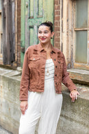 Simply Sweet Risen Denim Jacket-10