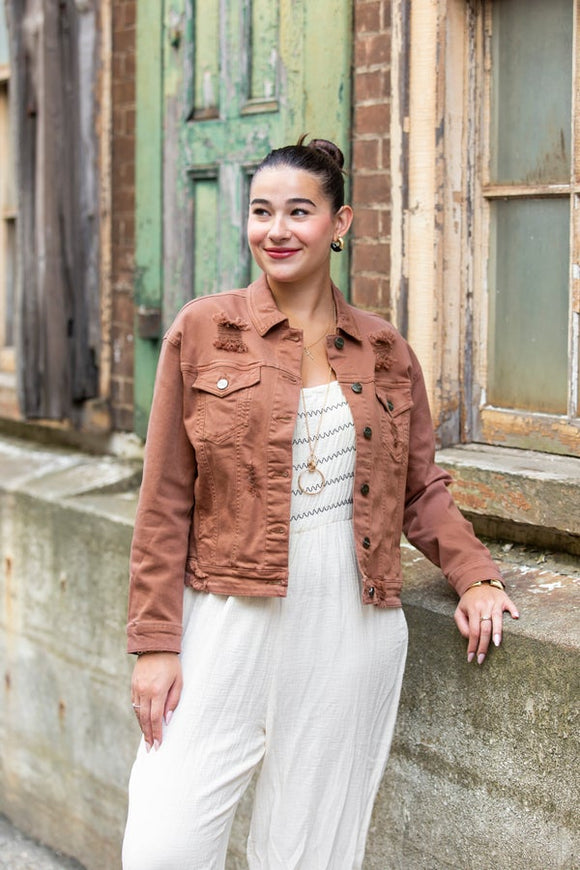 Simply Sweet Risen Denim Jacket