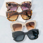Chunky Square Cat Eye Sunglasses