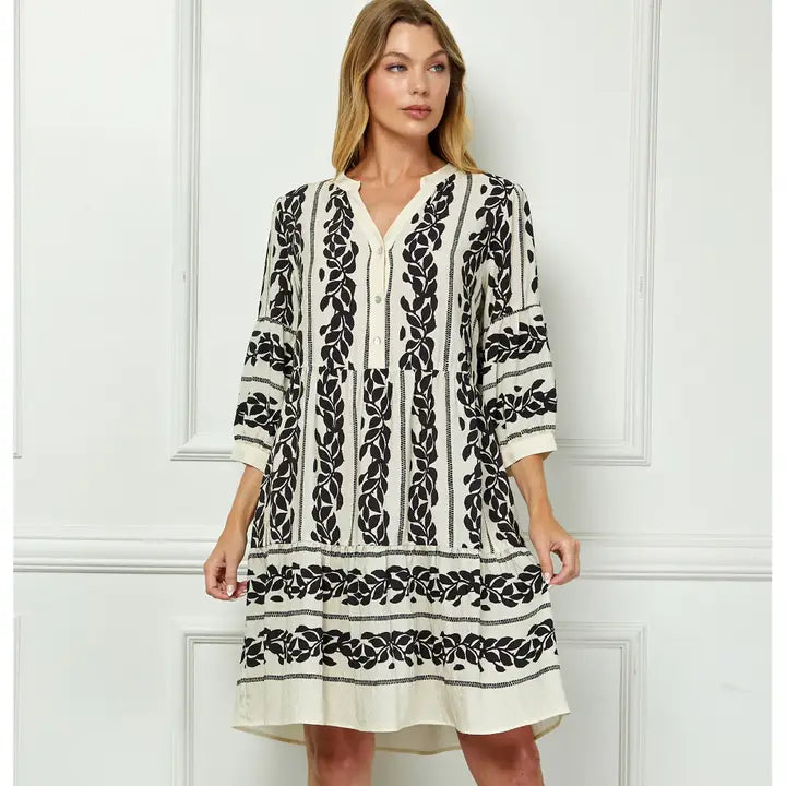 Leafing A Print On The World Dress