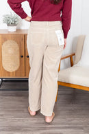 A Cut Of Corduroy Risen Barrell Pants-4